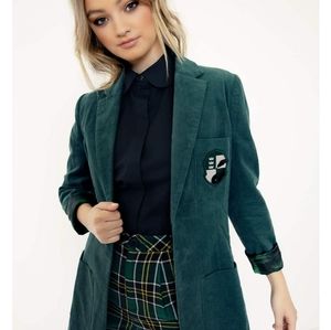 Blackmilk SLYTHERIN CORD BLAZER